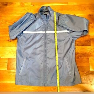 Vtg Y2K Nike Windbreaker Colorblock  Blue Men's Full Zip Track Jacket Large